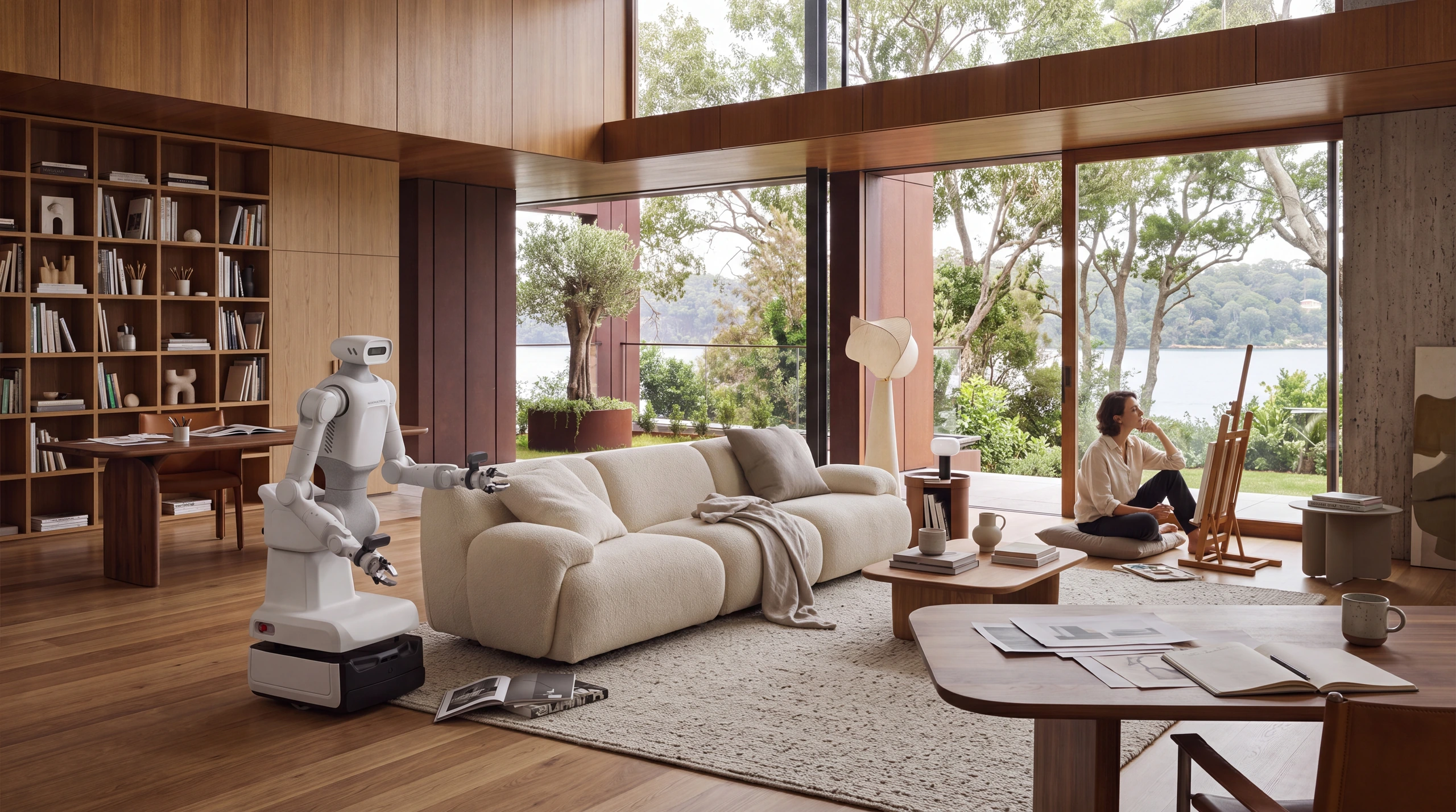 X1 robot · Home